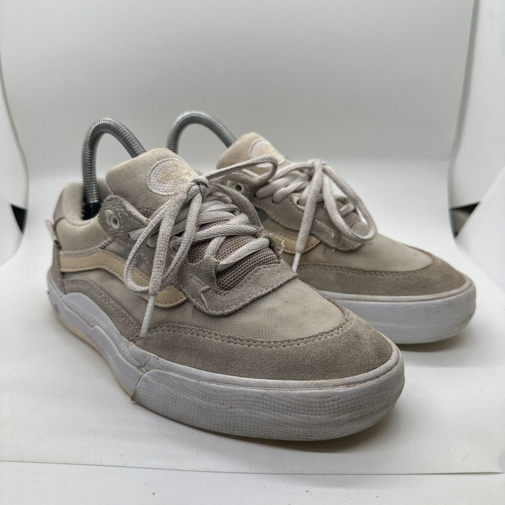 Vans Wayvee PopCush Skateboard Shoes Sand WaffleCup Mens Size 5